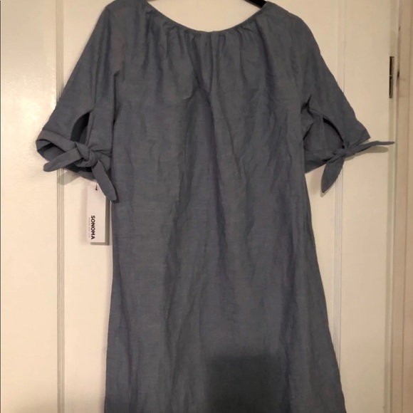 SOLDEmbroidered Dress With Tassels - Picture 2 of 3